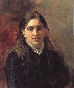 Ilya Repin Portrait of Towo oil